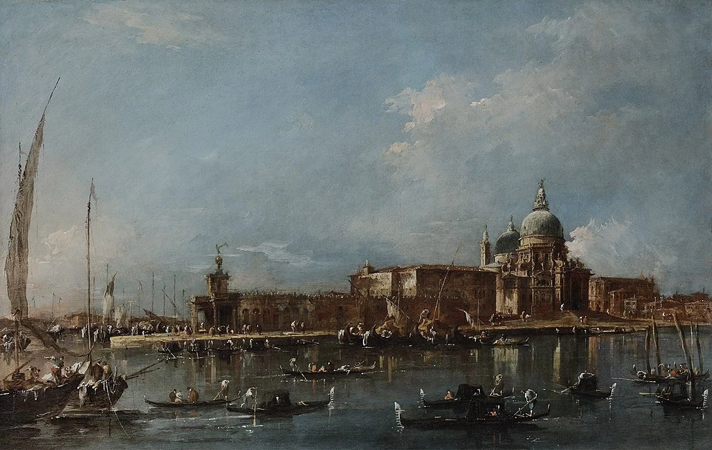 Veduta di Santa Maria della Salute e la Dogana - Wallace Collection
